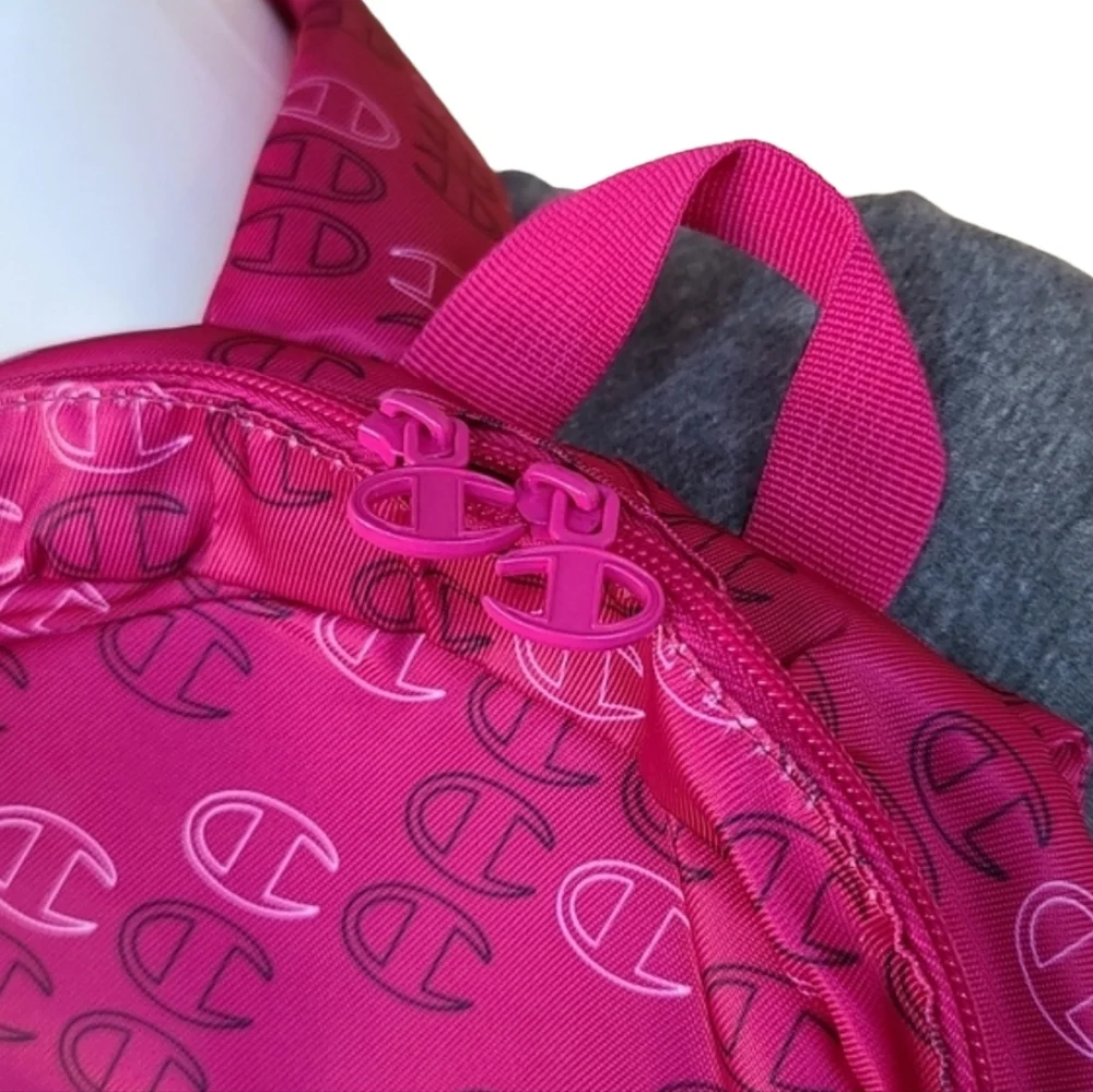 CHAMPION Supercize All Over Logo Mini Backpack Sling Bag Purse Travel School